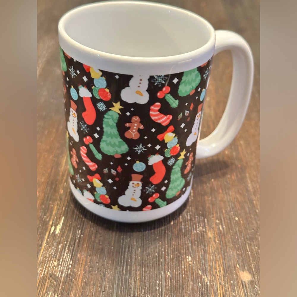 EUC funny Look Human coffee mug.  Very sturdy.